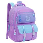 mochila com alça galaxy purple marshmallow