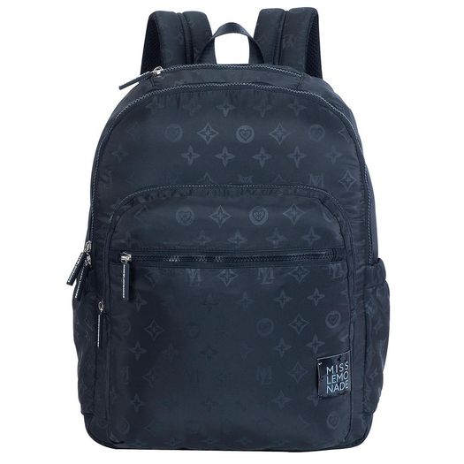 mochila com alça diva black miss lemonade