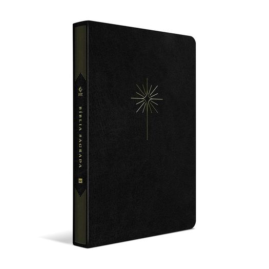 bíblia nvt slim letra grande - luxo preta bíblia nvt slim letra grande - luxo preta