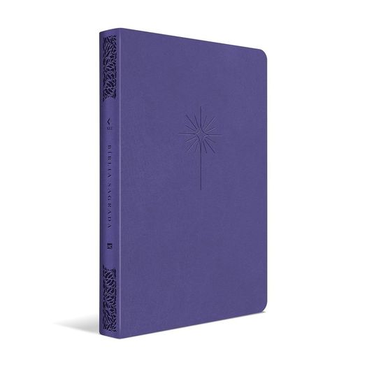 bíblia nvt slim letra grande - luxo lilás bíblia nvt slim letra grande - luxo lilás