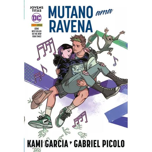 jovens titãs: mutano ama ravena (dc teen) - capa variante