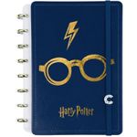 caderno inteligente 80 folhas a5 harry potter azul caderno inteligente 80 folhas a5 harry potter azul