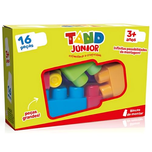 brinquedo tand júnior 16 peças