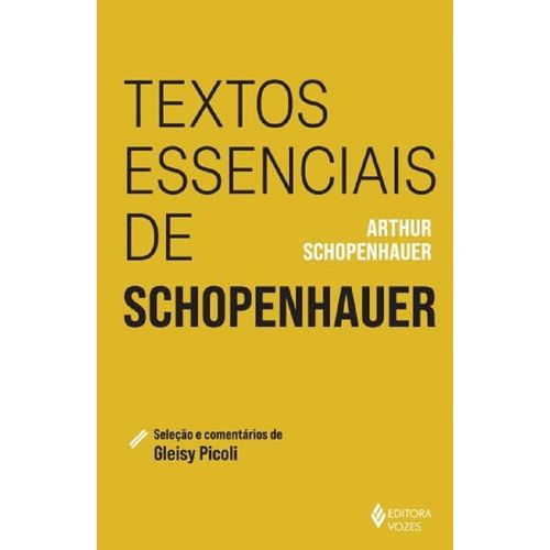 textos essenciais de schopenhauer