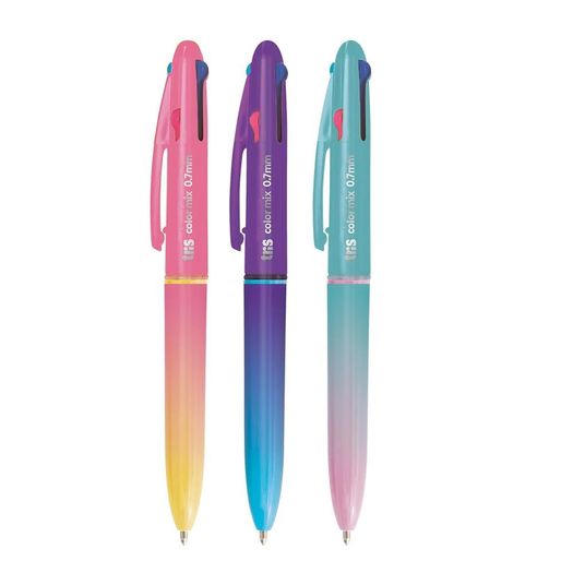 caneta esferográfica 4 cores colormix diversos modelos caneta esferográfica 4 cores colormix diversos modelos