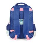 mochila com alça stitch metalizada prata