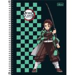 caderno universitário 10x1 160 folhas capa dura demon slayer caderno universitário 10x1 160 folhas capa dura demon slayer