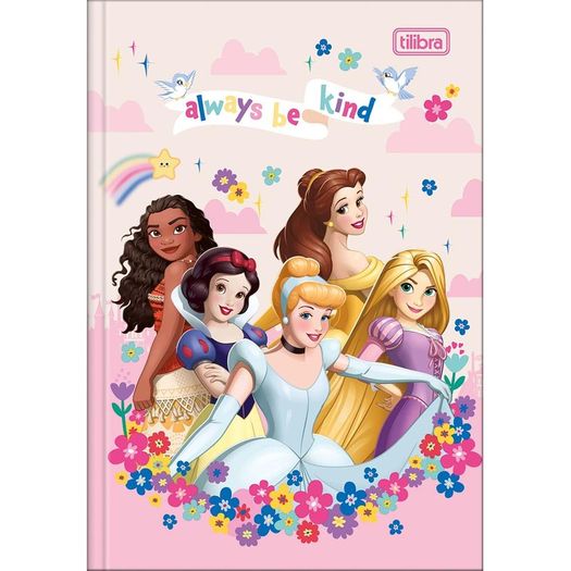 caderno linguagem brochura 80 folhas capa dura princesas disney caderno linguagem brochura 80 folhas capa dura princesas disney
