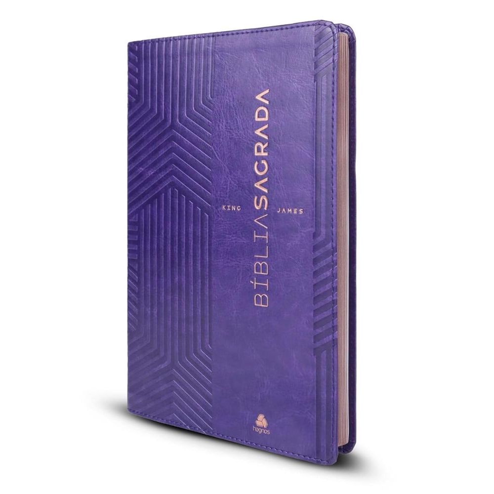 Bíblia Sagrada King James - Ultrafina Slim - Lilás - Livrarias