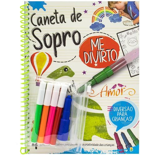 caneta de sopro: me divirto