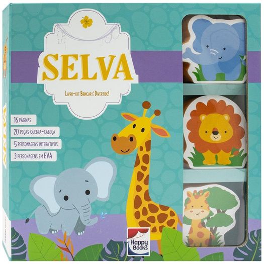 livro brincar é divertido! selva livro brincar é divertido! selva