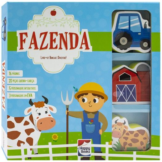 livro brincar é divertido! fazenda livro brincar é divertido! fazenda