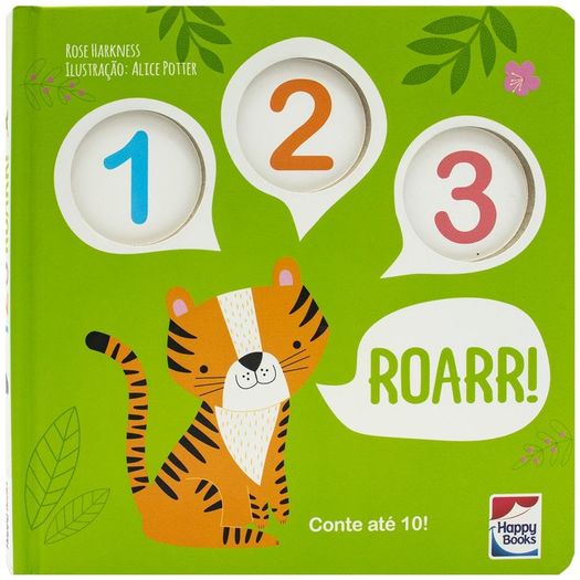 conte até 10: roarr! conte até 10: roarr!