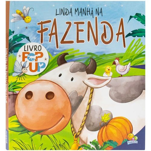 animais em movimento: um pop-up: linda manhã na fazenda