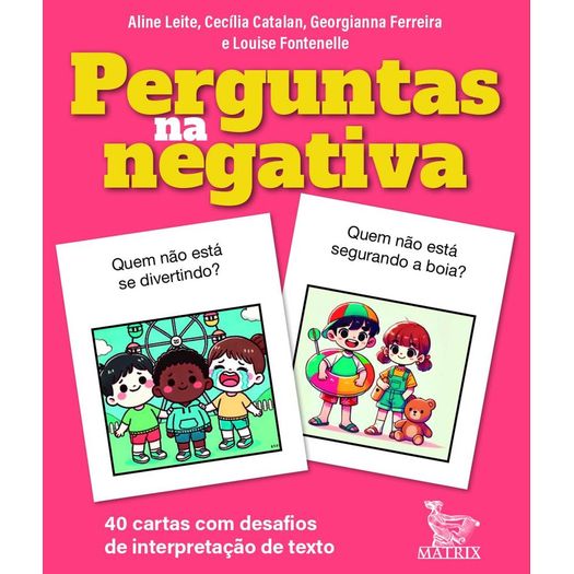 perguntas na negativa perguntas na negativa