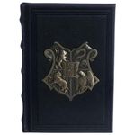 caderno de anotações brasão metal hogwarts caderno de anotações brasão metal hogwarts