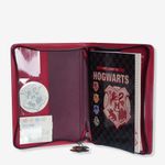 caderno de anotações com pasta zíper hogwarts caderno de anotações com pasta zíper hogwarts