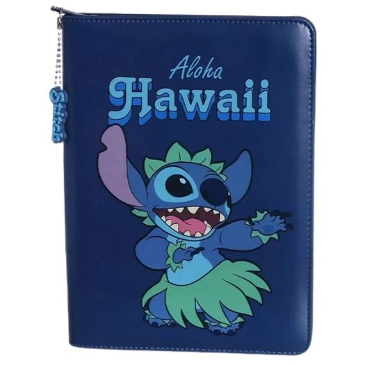 caderno de anotações com pasta zíper stitch caderno de anotações com pasta zíper stitch