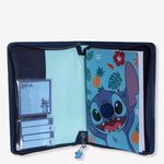 caderno de anotações com pasta zíper stitch caderno de anotações com pasta zíper stitch