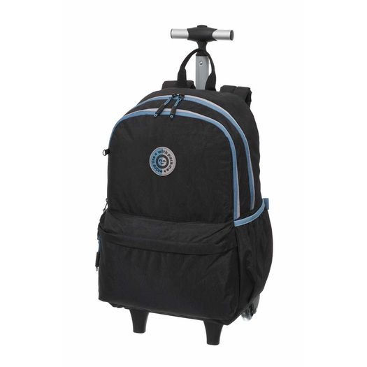 mochila com rodinha pack me crinkle preto pacific mochila com rodinha pack me crinkle preto pacific