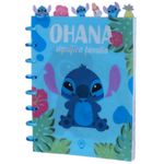 caderno de anotações stitch com divisórias caderno de anotações stitch com divisórias