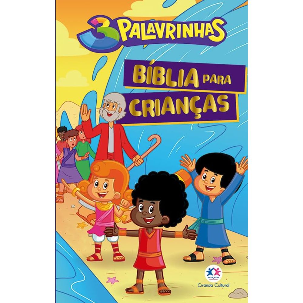 3 Palavrinhas - Bíblia Para Crianças - Livrarias Curitiba