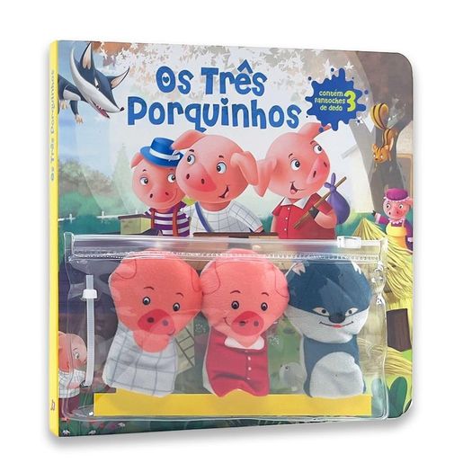 os três porquinhos - dedoche os três porquinhos - dedoche