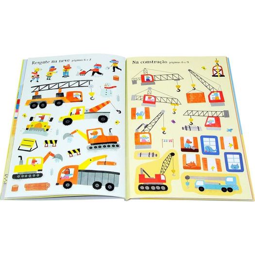 meu livrinho de adesivos: máquinas meu livrinho de adesivos: máquinas