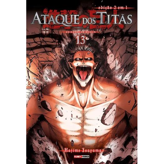 ataque dos titãs 13 - 2 em 1 ataque dos titãs 13 - 2 em 1