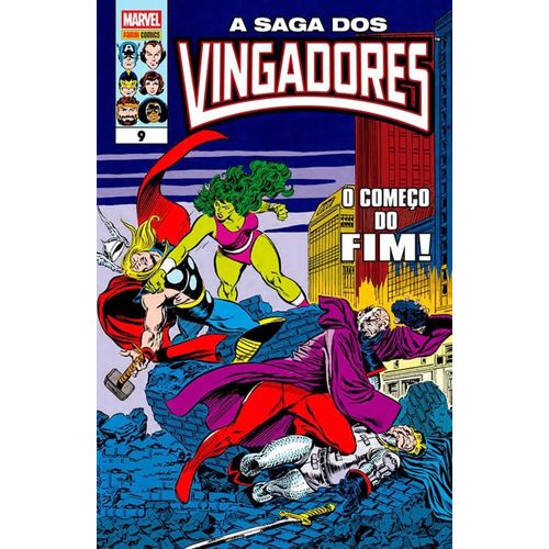 a saga dos vingadores 9