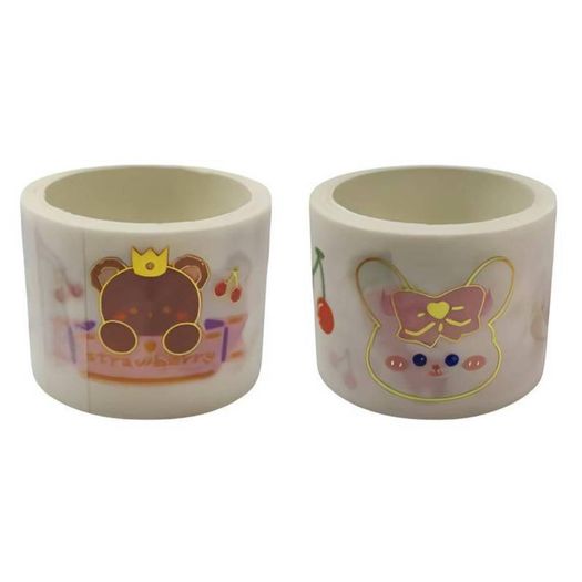 fita adesiva washi tape bichinhos 2 metros diversas estampas fita adesiva washi tape bichinhos 2 metros diversas estampas