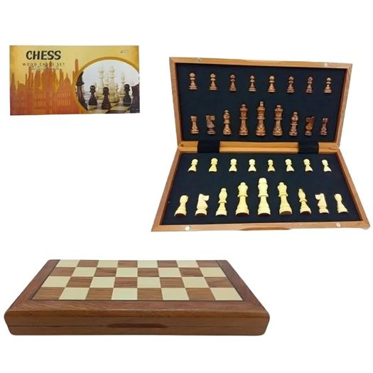 jogo de xadrez wood chess set magnético dobravél jogo de xadrez wood chess set magnético dobravél