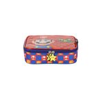 estojo box super mario azul e vermelho