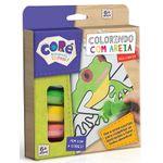 colorindo com areia meu jardim