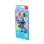 lápis de cor 12 cores stitch lápis de cor 12 cores stitch