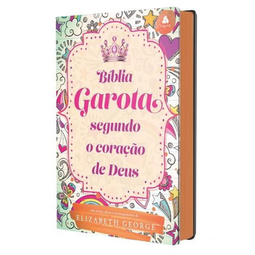 bíblia da garota segundo o coração de deus - modelo juventude