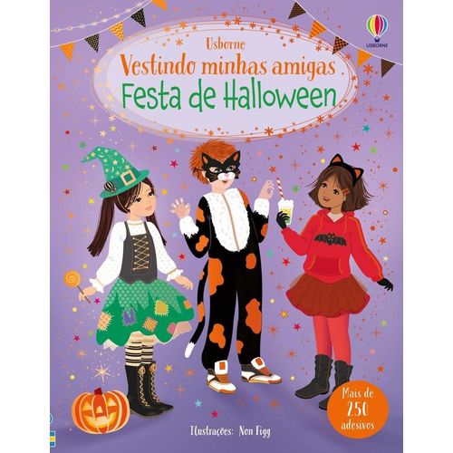 festa de halloween: vestindo minhas amigas