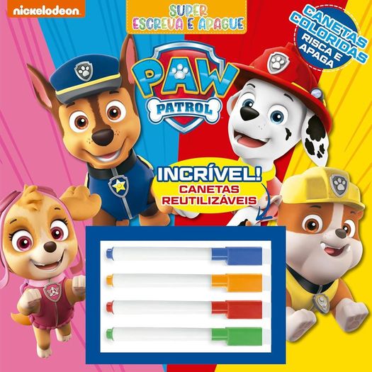 patrulha canina super escreva e apague patrulha canina super escreva e apague