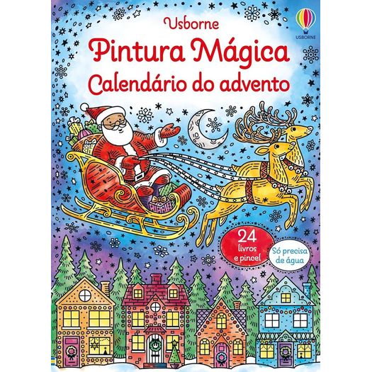 calendário do advento: pintura mágica calendário do advento: pintura mágica