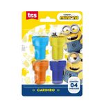 carimbo minions 4 unidades