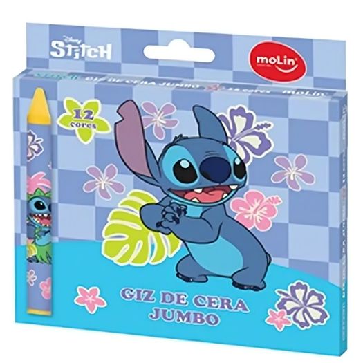 giz de cera 12 cores jumbo stitch giz de cera 12 cores jumbo stitch