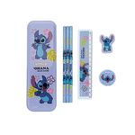 kit escolar stitch disney 7 peças kit escolar stitch disney 7 peças