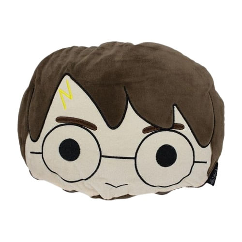 almofada 2 em 1 manta com zíper harry potter