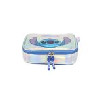 estojo box stitch metalizado