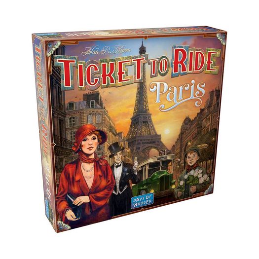 ticket to ride - paris - galápagos
