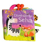 livro de tecido - diversão na selva