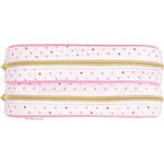 estojo duplo académie coração metalizado estojo duplo académie coração metalizado