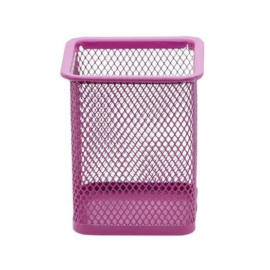 porta caneta quadrado aramado rosa porta caneta quadrado aramado rosa