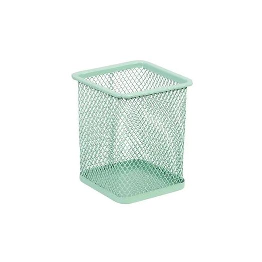 porta caneta quadrado aramado verde pastel porta caneta quadrado aramado verde pastel