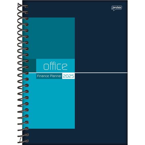 planner 2025 office finance diversos modelos espiral